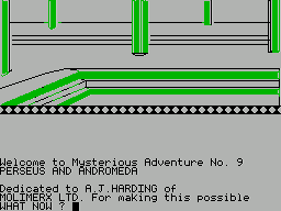 Mysterious Adventures No. 09 - Perseus and Andromeda (1983)(Channel 8 Software)